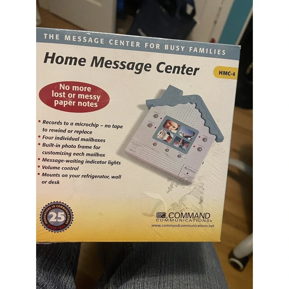 HOME MESSAGE CENTER COMMAND COMMUNICATIONS MICROPHONE & RECORDER